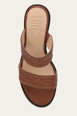 Sandals^Frye Pipa Woodstock 2 Band Platform Sandal