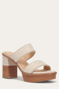 Sandals^Frye Pipa Woodstock 2 Band Platform Sandal
