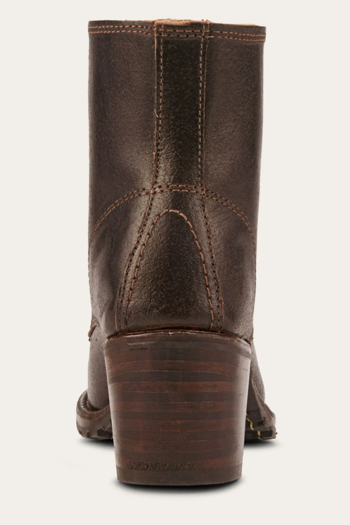 Booties^Frye Sabrina 6G Lace Up - 160Th Brown
