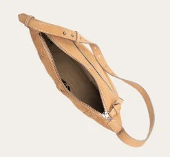 Handbags^Frye Savannah Shoulder Beige