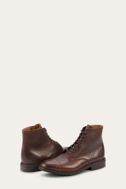 Boots|Dress^Frye Seth Cap Toe Lace Up