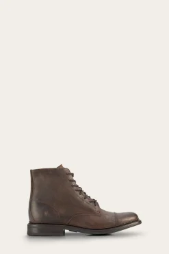 Boots|Dress^Frye Seth Cap Toe Lace Up
