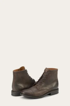 Boots|Dress^Frye Seth Cap Toe Lace Up