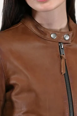 Leather Jackets^Frye Tobacco Cafe Racer Jacket