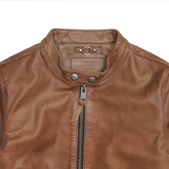 Leather Jackets^Frye Tobacco Cafe Racer Jacket