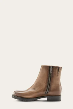 Booties^Frye Veronica Inside Zip