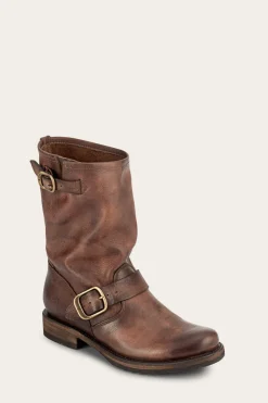 Booties^Frye Veronica Short