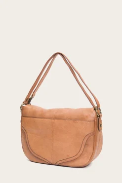 Handbags^Frye Zuri Saddle Cognac