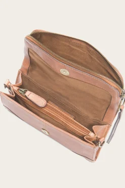 Wallets & Accessories^Frye Zuri Wallet Crossbody Cognac